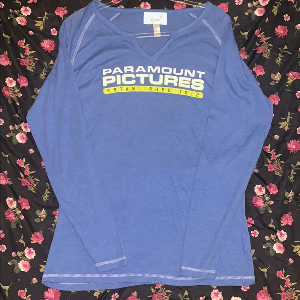 Paramount Pictures Blue Long Sleeve